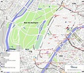 16 arrondissement de Paris carte - carte de 16 arrondissement de Paris ...
