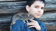 Portrait Of The Little Boy With A Domestic Rat Stock Footage Video ...