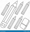 Eraser Coloring Pages