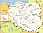 Polen Regionen Landkarte - Karte von Polen-Regionen (Ost-Europa - Europe)