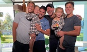 Simeone posa con sus cinco hijos. ¿Quién es quién en la familia? - Foto 1