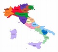 Cartina Politica Italia - Mappa italia politica - Cartina Online