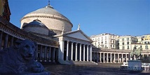 Basílica de san Francisco de Paula en Nápoles