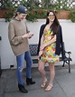 LANA DEL REY and Her Sister CAROLINE GRANT Out for Lunch at Il Pastaio ...