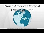 North American Vertical Datum of 1988 - YouTube