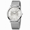 Reloj Calvin Klein CK Minimal K3M2T126 Esfera plateada