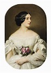 (#60) HERMANN WINTERHALTER | Presumed portrait of Mrs Renouard de Bussière, née Clémentine de ...