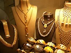 Joyas de oro - Gran Bazaar, Estambul / Gold jewelry - Grand Bazaar ...