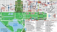 Map of washington dc mall and museums - Map of washington dc mall and ...