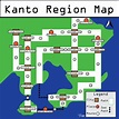 Pokemon - Labeled Kanto Map by TheArtFridge on DeviantArt