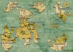 Map Of Mythology Carte Du Monde Mythologie Les Mythes - Gambaran