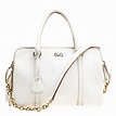 D&G White Leather Triple Shoulder Bag D&G | The Luxury Closet
