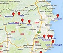 Mapa Girona Pueblos | Mapa Europa