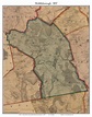 Middleborough, Massachusetts 1857 Old Town Map Custom Print - Plymouth ...