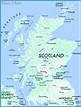 Map Of Glasgow Scotland - TravelsFinders.Com