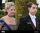 La princesa Teodora de Grecia y Dinamarca (L) y su hermano el príncipe ...