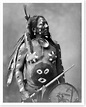 Chief Last Horse Native American Oglala Sioux Indian Silver Halide ...