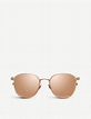 Lyst - Linda Farrow 803 C3 Rose Gold-plated Titanium And Acetate Square ...