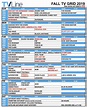 2024 Fall Tv Schedule Calendar Printable - 2024 CALENDAR PRINTABLE