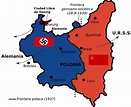 Polonia: Repartición de Polonia entre Alemania y la URSS en 1939 La ...