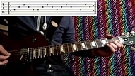 How to Play - "PET SEMATARY" w. tabs - RAMONES / STARCRAWLER guitar ...