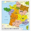 Des cartes de la France de haute qualité | Carte de france, Carte de ...