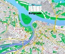 Belgrade Tourist Map - Ontheworldmap.com