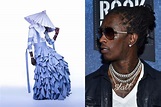Young Thug's In A Dress For His Album Cover, And Everyone Has An ...