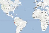 Lima Peru On World Map - Table Rock Lake Map