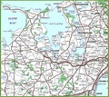 Map of surroundings of Roskilde - Ontheworldmap.com