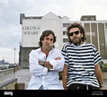 GODLEY AND CREME English rock duo about 1980 with Kevin Godley at right ...