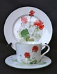 Watercolors BLOCK SPAL Dishes Made in Portugal GERANIUM By
