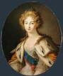 1801 Elisabeth Alexeievna wearing her coronation robes by Vladimir ...