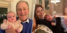 Barbara Bush’s baby daughter is so adorable in never-before-seen family ...