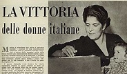 La vittoria delle donne italiane – Elette ed eletti