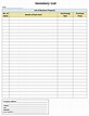 Free Blank Inventory Sheet Printable - Printable Form, Templates and Letter