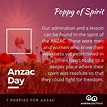 7 Poppies for ANZAC - The Poppy of Spirit reminds us the depth of ...