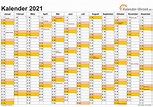 Kalender 2021 Planer Zum Ausdrucken A4 : Das jahr 2021 hat 52 ...