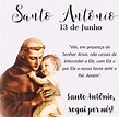 Santo Antônio 13 de Junho - Mundo Mensagens