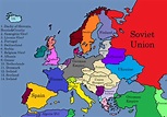 Europe In 1918 Map