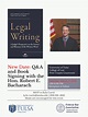 Q&A and book signing with the Hon. Robert E. Bacharach - Events Calendar