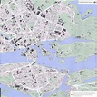 Stadtplan von Stockholm | Detaillierte gedruckte Karten von Stockholm ...