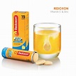 REDOXON DOUBLE ACTION Vitamin C 1000mg Daily Supplement Enriched With ...