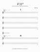 Piece of the Week 4'33" by John Cage - SmartMusic