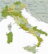 Mapas Imprimidos de Italia con Posibilidad de Descargar