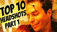 Top 10 Movie Headshots. Movie Scenes Compilation. Part 1. [HD] - YouTube