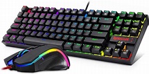 Amazon.com: Redragon K552-RGB-BA Mechanical Gaming Keyboard and Mouse ...