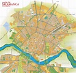 Salamanca map - Full size