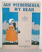 1932 Auf Wiedersehen My Dear english and German Text | Etsy | Music ...