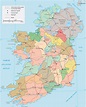 Map Ireland - Travel Europe